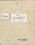 Laporan Eksplorasi mineral Emas dan Pengikutnya di Daerah Ciselut DU: 555/Jabar: PKL No. 20/D-P/VII/1990