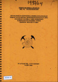 Penyelidikan geoteknik & hidro-oceanografi perencanaan detail konstruksi bangunan sipil di daerah Fai DSK, P. Mou - Moronopo Kabupaten Halmahera Timur, Propinsi Maluku Utara: SPK No. 1493/2013/KOP/2004