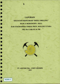 Laporan kegiatan eksplorasi 