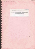 Quarterly Report on Gold Exploration DU 300, Kwandang-Boroko, Sulawesi Utara: 4th Quaterly Report July - September 1988