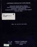 Laporan kegiatan eksplorasi endapan bijih emas, perak, dan mineral pengikutnya daerah G. Papandayan, Kabupaten Garut, Propinsi Jawa Barat (KP. DU. 866): PKL No. 02/D-P/22/1993
