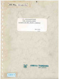 Final geological report Halmahera Cow Area, Maluku - Indonesia