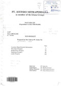 Field Booklet, Prepared for site visit by PT Koba Tin December 1997: WAE DARA KP (Expenditure to date USD 720.000)