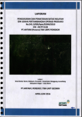 Laporan Pengukuran dan Pematokan Batas Wilayah Izin Usaha Pertambangan Operasi Produksi No.541.2/005/kpts/ESDM/2010 KW: 98 PP 0138 PT. Antam (Persero) TBK-UBPE Pongkor