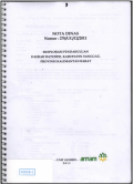Nota Dinas Nomor: 276/UG/12/2011 Eksplorasi Pendahuluan Daerah Batubesi, Kabupaten Sanggau, Provinsi Kalimantan Barat